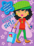 Pretty girls (lila) 90 samolepek