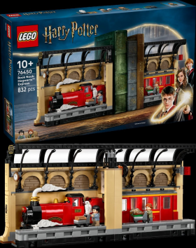 LEGO® Harry Potter™ 76450 Knižní zarážka: Spěšný vlak do Bradavic - LEGO® Harry Potter™