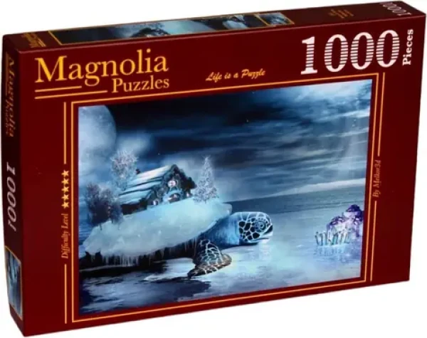 MAGNOLIA Puzzle Dům a želva