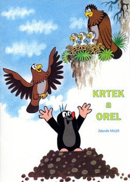 Krtek a orel - omalovánky A4 - Zdeněk Miler