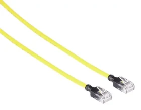Mercodan Patch kabel Cat6a Slim 2m / Patch kabel / U/UTP / RJ-45 / 2 m (371925020)
