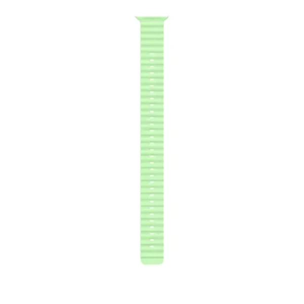 Apple Watch 49mm Neon Green / Prodloužení oceánského řemínku / černý titan (MGCM4ZM/A)