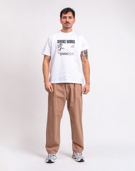 Service Works Twill Part Timer Pants MUSHROOM M