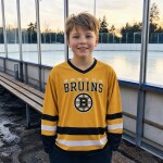 Outerstuff Dětský dres Boston Bruins NHL Fashion Hockey Jersey Velikost: Dětské L (158 – 164)