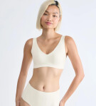 SLOGGI ZERO FEEL – Bezešvá braletka do V, pocit druhé kůže Sloggi SILK WHITE XL