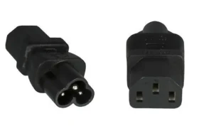 MicroConnect Power Adapter C6 - C13 černá (PE613AD)