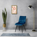 Jídelní židle, modrá, sametová látka, CT-384 BLUE4