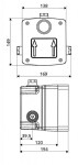 SCHELL - Podomítkové Masterboxy Základní podomítková sada Masterbox WBD-SC-M 018670099