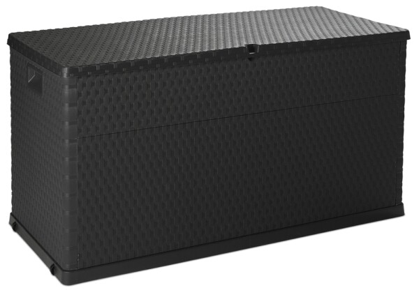 TOOMAX RATTAN zahradní plastový úložný box 420 L - grafit
