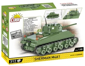 COBI 2715 World War II Americký tank Sherman M4A1