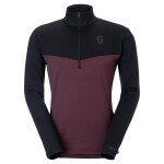SCOTT Pullover M's Defined Light, Cocoa Red/Black (vzorek) velikost: M