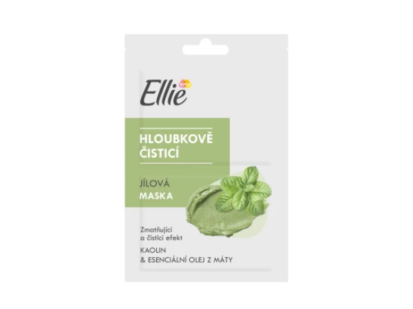 Ellie Hloubkově čisticí jílová maska 2 x 8ml