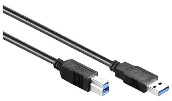 Good Connections USB 3.0 A-B černá / Kabel / USB-A – USB-B / 5 m / USB 3.2 Gen 1 (2710-S05)