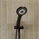 KLUDI - Dive Sprchová hlavice, 3 proudy, matná černá 6983039-00