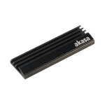 AKASA A-M2HS01-BK / pasivní chladič M.2 SSD / 2280 (A-M2HS01-BK)