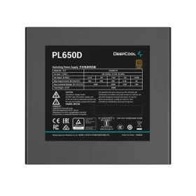 Deepcool PL650D WH V2 bílá / Zdroj / 650W / ATX 3.1 / 80 PLUS Bronze / aktivní PFC / 120mm ventilátor / nemodulární (R-PL650D-FC0W-JDEU-V2)