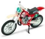 Welly WE12178PW Motocykl Honda CR250R červená