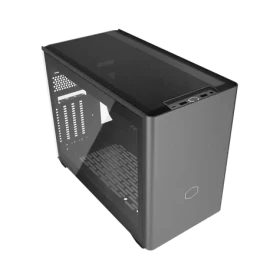 Cooler Master MasterBox NR200P MAX V2 šedá / mITX / 2x USB-A 3.2 / 1x USB-C 3.2 / 2x 140mm / SFX Gold 850W ATX 3.0 (NR200PV2-MCNN85-SL0)