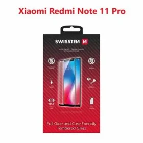 SWISSTEN FULL GLUE COLOR FRAME, CASE FRIENDLY XIAOMI REDMI NOTE 11 PRO ČERNÁ 0595217480940