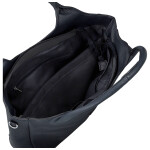 Trendy dámská koženková kabelka na rameno Stifa, tmavě modrá