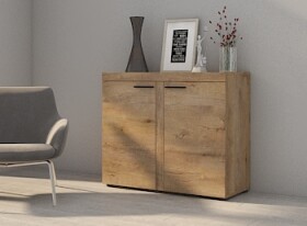 FRONTI Komoda RUMBA 2F Dub lefaks