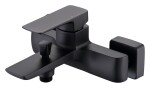Vanová baterie SAT Brevis bez sprchového setu 150 mm černá matná SATBSBRE222C SATBSBRE222C