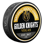 Mustang Puk Vegas Golden Knights NHL Block Textured Puck