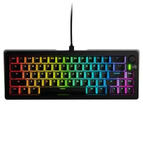 Glorious GMMK 3 65 % Custom černá / herní custom klávesnice / mechanická / spínače Fox Standart / ANSI / RGB / US Layout (GLO-KB-GMMK3-65-PB-FOX-W-BLK-US)