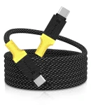 Tactical MagRope USB-C/USB-C 1m černá/žlutá (57983121892)