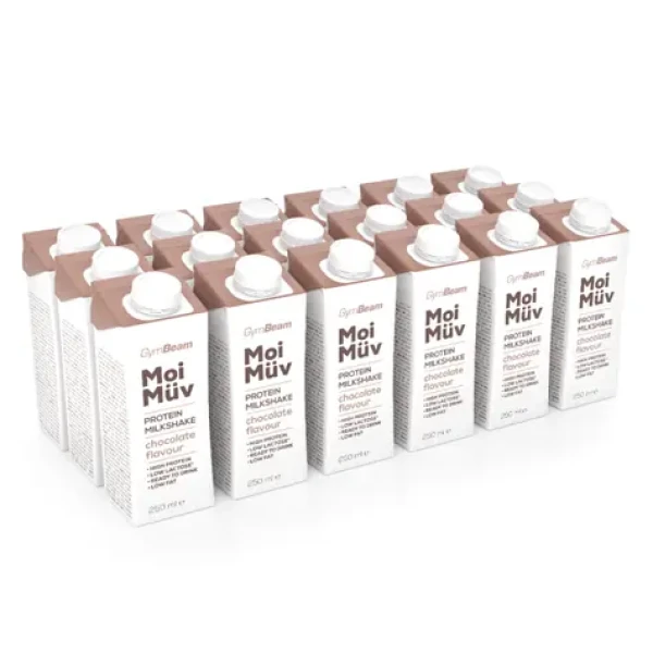 25g Protein Milkshake - GymBeam (čokoláda, 18 x 250 ml) (34501-5-18x250ml-chocolate)