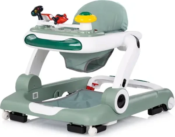 CHIPOLINO Chodítko interaktivní Little Explorer 4v1 Basil (PRLE02502BA)