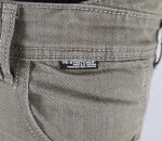 Pánské džíny na moto Trilobite Parado doublelayer Aaa slim fit light grey level 2 - 42 / šedá