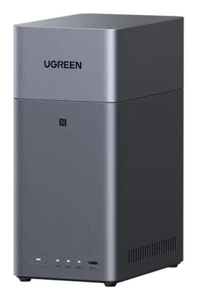 Ugreen NASync DH2300 černá / NAS server / 8jádrový CPU / 4 GB RAM / HDMI / USB-C (95998)