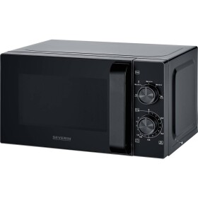 Severin 7790 mikrovlnná trouba černá, nerezová ocel funkce časovače