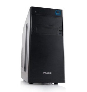 Modecom PC skříň LOGIC M4 MINI / USB 3.0 + USB 2.0 / HD audio / černá / bez zdroje (AM-M004-10-0000000-0002)