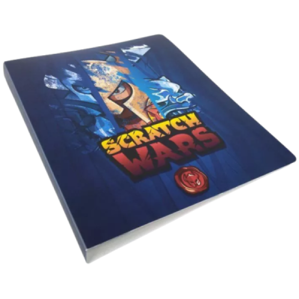 Scratch Wars - Album na karty hrdinů A5