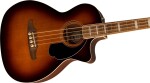Fender Kingman Bass, Walnut Fingerboard, Black Pickguard, Shaded Edge