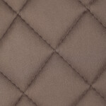 Jídelní židle, hnědá, sametová látka, DCH-425 BR4