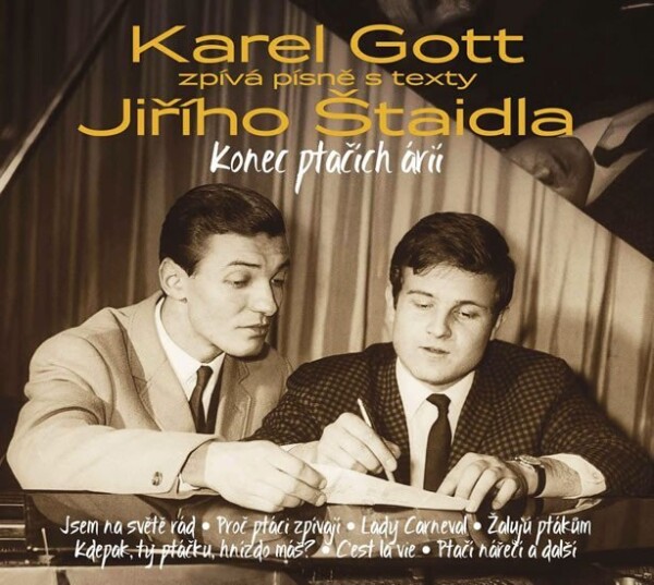 Karel Gott - Konec ptačích árií 3CD Karel Gott zpívá písně Jiřího Štaidla - Karel Gott