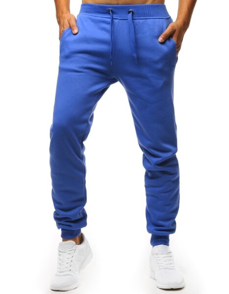 Pánské teplákové kalhoty modré Dstreet UX2710 L
