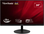 24" ViewSonic VA24E2-H černá / Monitor / IPS / FHD 1920x1080 / 144Hz / 250cd/m2 / HDMI / VESA 75x75 (VA24E2-H)