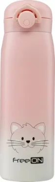 FreeON Termoska nerezová 480 ml - růžová (157292)