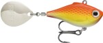 Rapala Tail Spinner Rippin' Spin Gold Fluorescent Red,Rapala Tail Spinner Rippin' Spin Gold Fluorescent Red