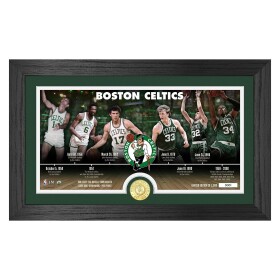 Obraz Boston Celtics NBA Vintage Timeline Bronze Coin