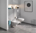 GROHE - Bau Ceramic Závěsný bidet s přepadem, alpská bílá 39433000