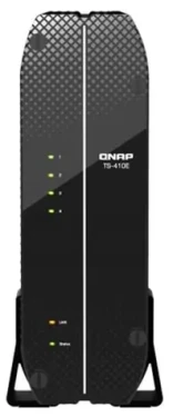 QNAP TS-410E-8G / 4core 2.6GHz / 8GB RAM / 4x 2.5" SATA / 2x 2.5GbE / 4x USB 3.2 / 1x 4K HDMI / bez větráčků (TS-410E-8G)