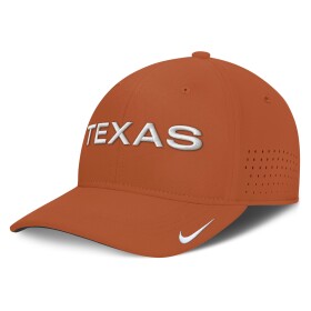 Nike Pánská kšiltovka Texas Longhorns NCAA Gameday Aerobill Swooshflex Dri-FIT Velikost: L/XL