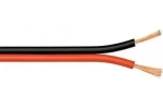 Goobay reproduktorový kabel červený/černý CU 50 m / Kabel / Měděné vodiče (RB15091)