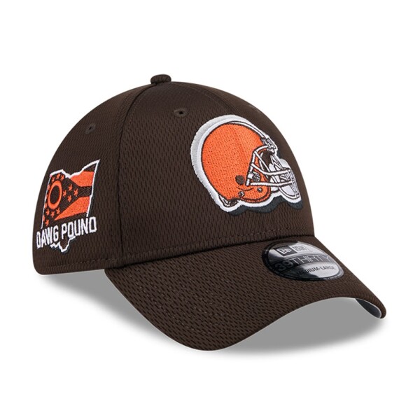 New Era Pánská kšiltovka Cleveland Browns NFL 2024 Draft 39THIRTY Flex Velikost: L/XL