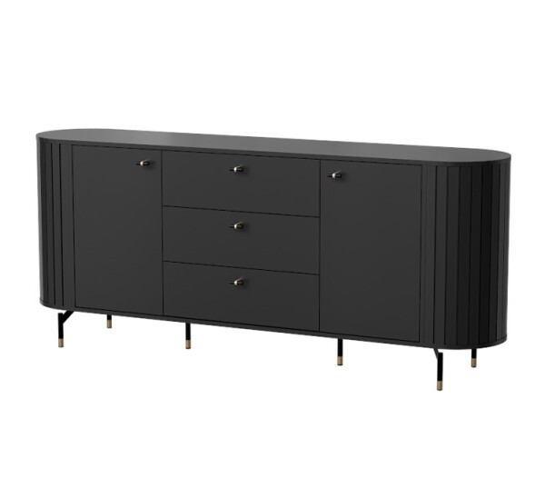 Komoda Zante ZA4 Barva korpusu: Černá